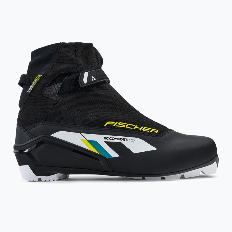 Chaussures de ski de fond Fischer XC Comfort Pro noir/jaune S20920 45 EU