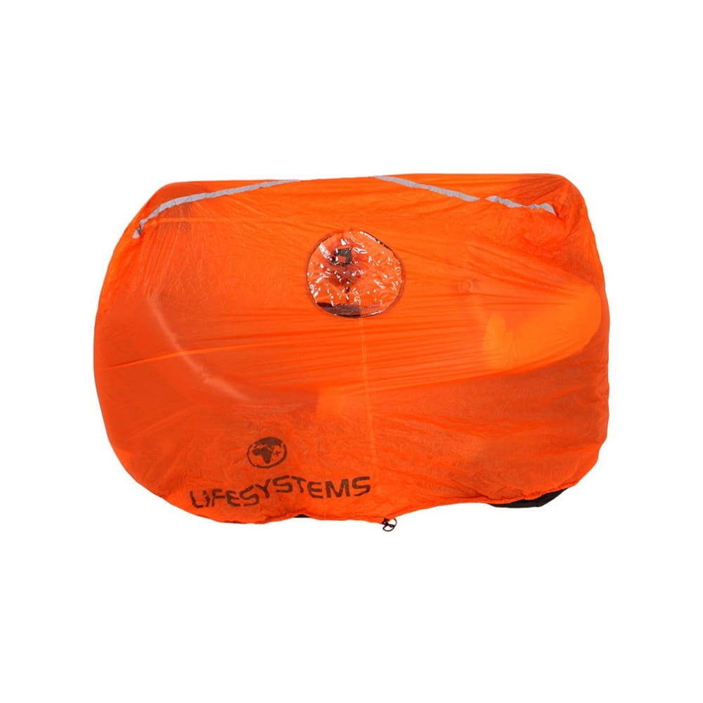 Lifesystems - Abri Survival Shelter 2 Lifesystems Pu 5000 Mm 1-2 Pers - Tente - Orange - 2 Places - Decathlon
