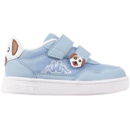 Kappa PIO M zapatillas infantiles, mesh con refuerzos sintéticos, velcro