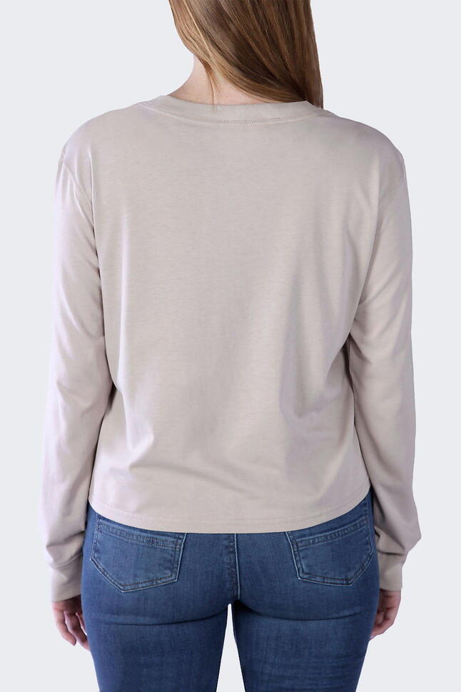 Koszulka bawełniana damska z długim rękawem Carhartt Lightweight Pocket