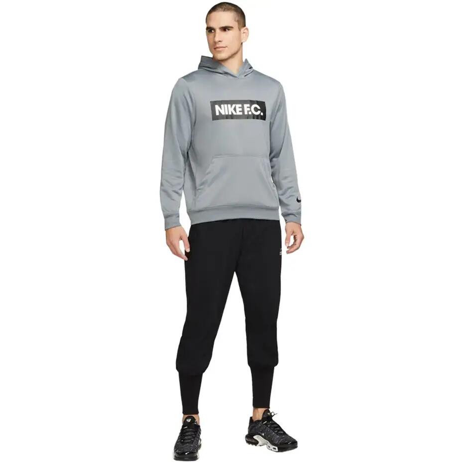 Heren DF FC Libero Hoodie (Grijs/zilver) 5/6