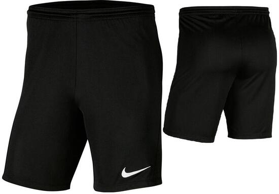 Short Nike Park III noir homme polyester