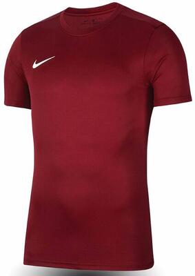 Heren dry park vii trui met korte mouwen (claret rood)