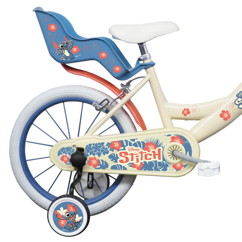 Velo Enfant 16 Pouces Stitch 5-7 Ans