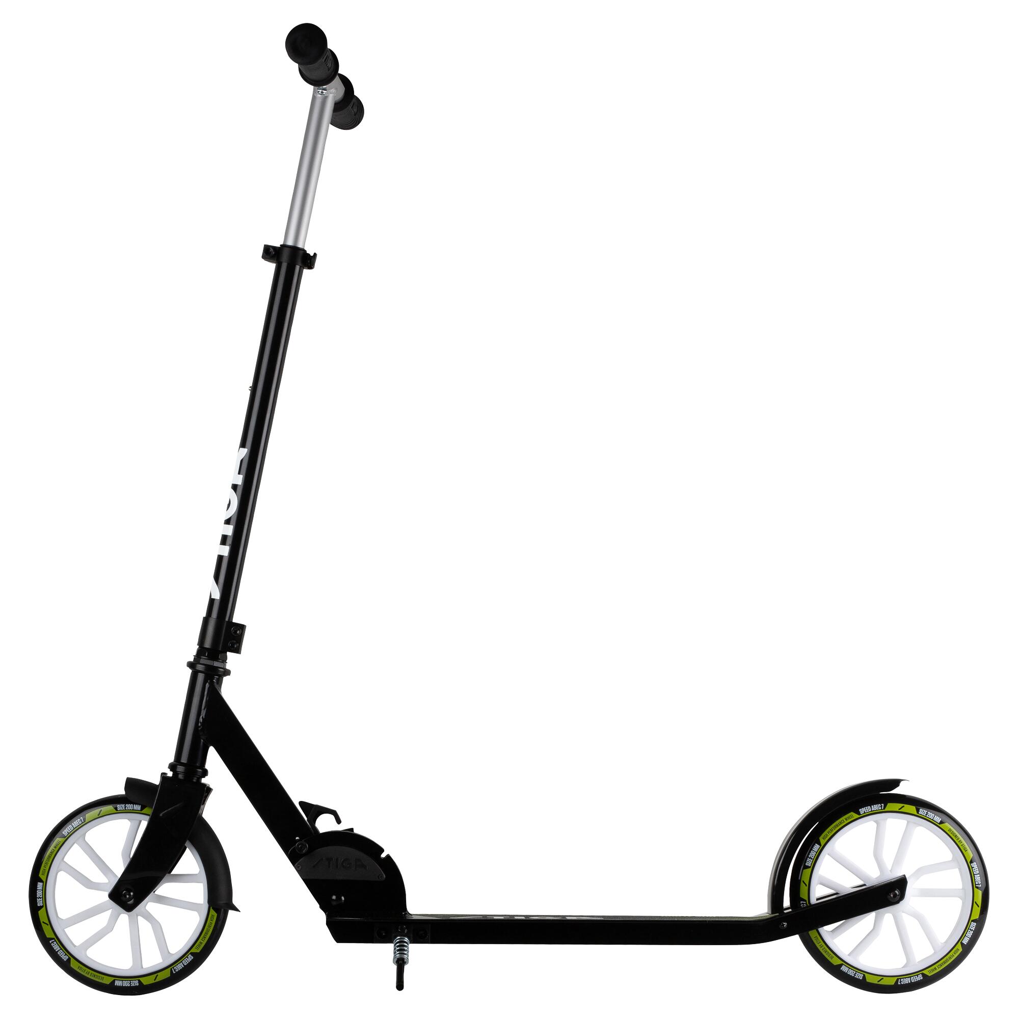 Sportrolle Kick Scooter Route 200-S Black/Lime 3/6