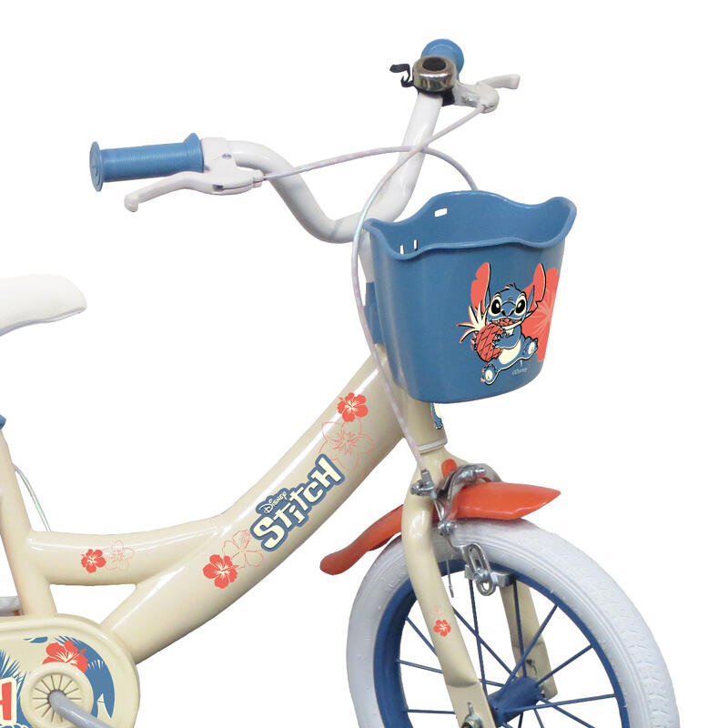 Velo Enfant 14 Pouces Stitch 4-6 Ans