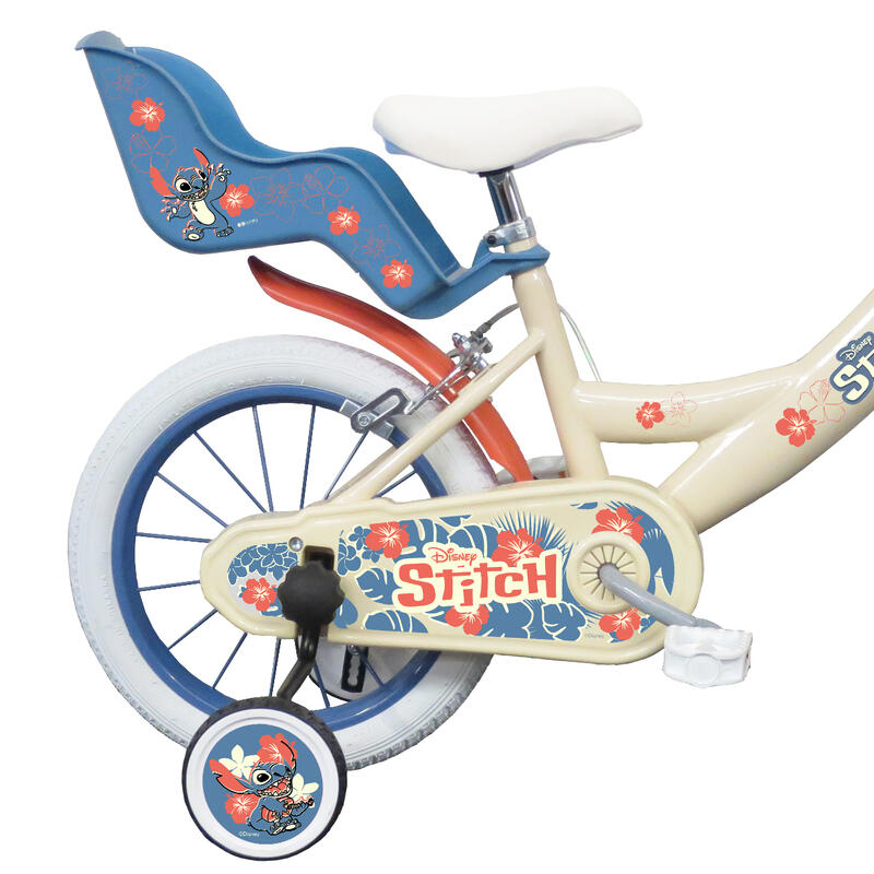 Velo Enfant 14 Pouces Stitch 4-6 Ans