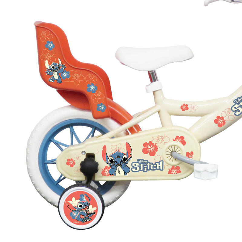 Gereviseerd - Fiets 12 inch 3-5 jaar Stitch