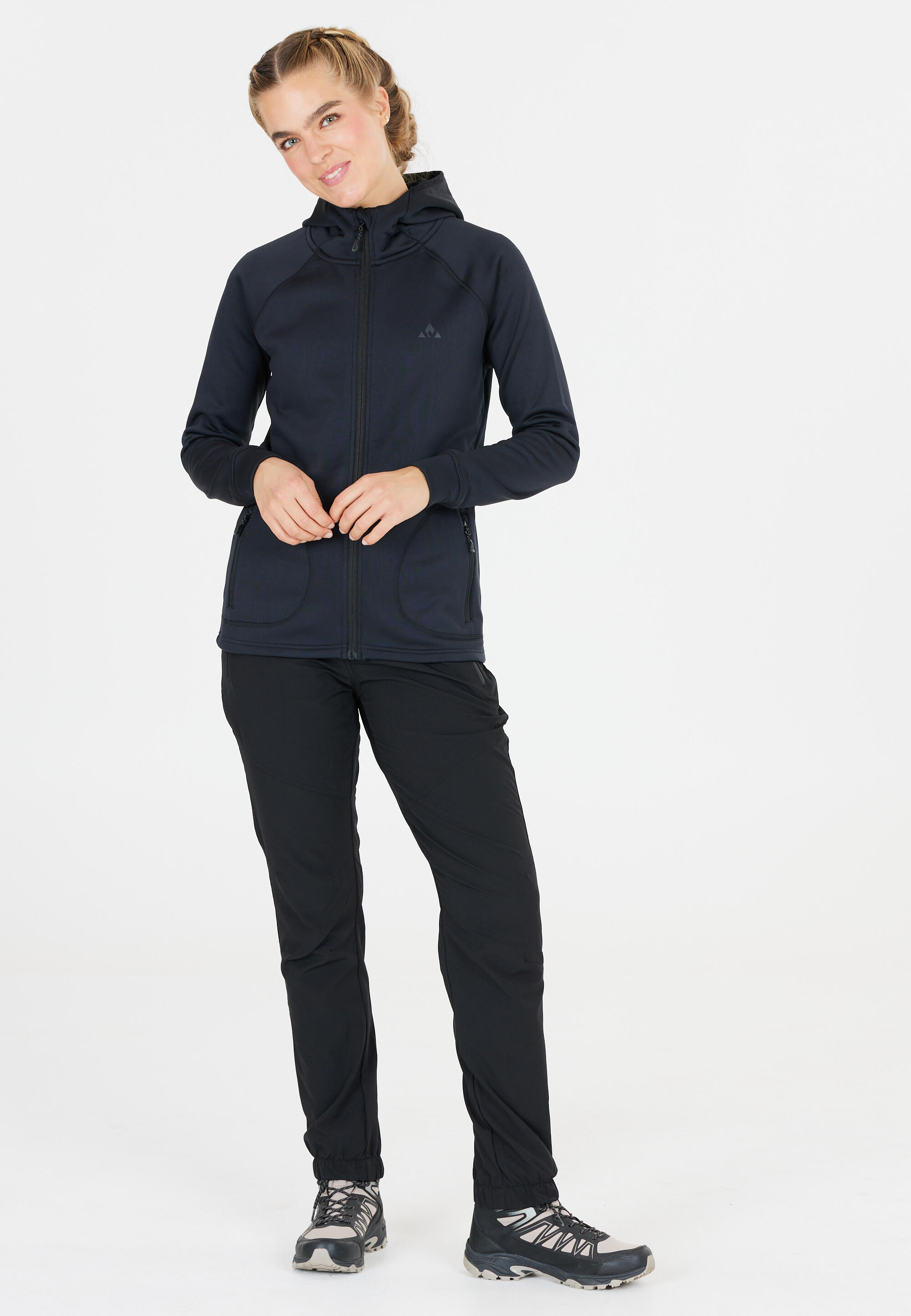 Polar con capucha para mujer Whistler Tracker Powerstretch 3/7