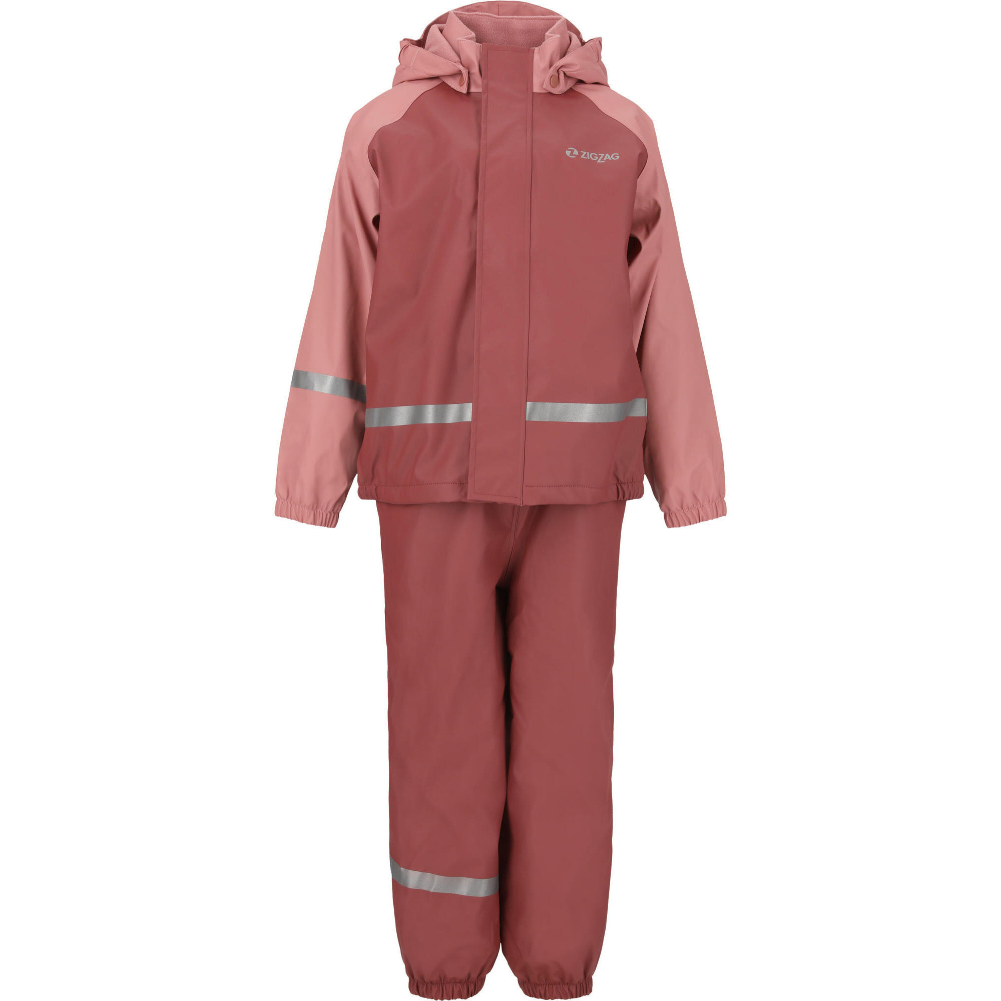 Zigzag - Combinaison De Pluie Augus - Combinaison - Rose|rouge - 116 Cm - Decathlon