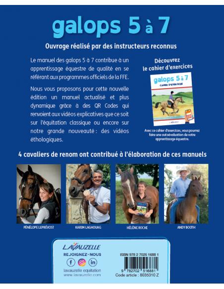 Galops 5 à 7 - Manuel de préparation aux examens selon les programmes de la FFE 2/2