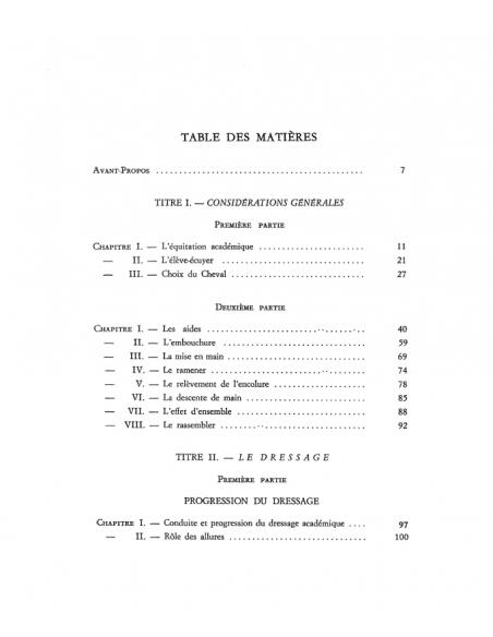Équitation Académique 3/4