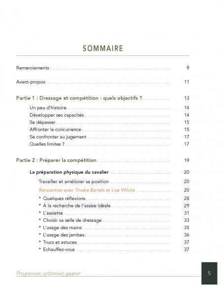 Dressage et Compétition - Progresser, optimiser, gagner 3/5