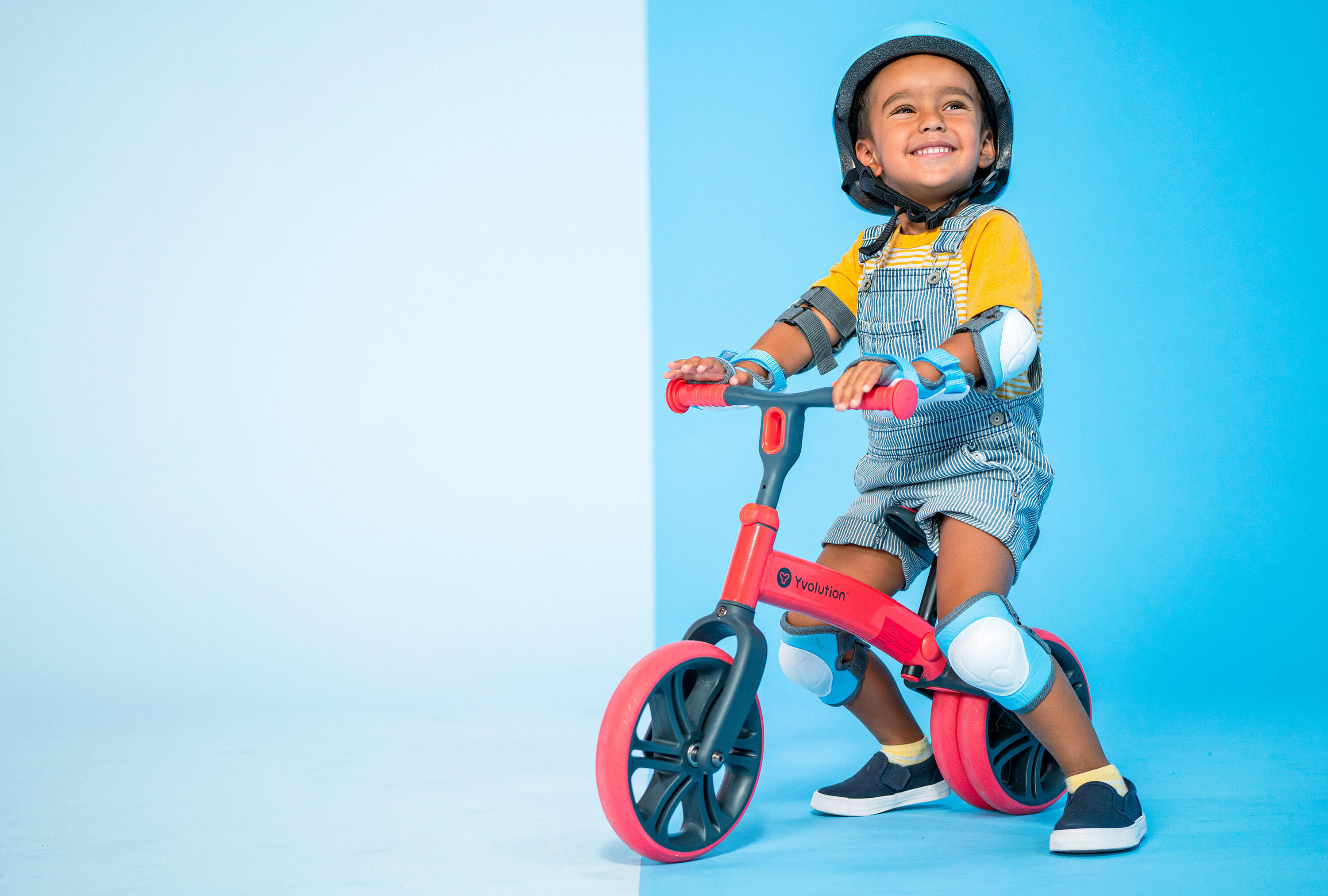 BICICLETA DE BALANCE PARA CRIANÇAS YVOLUTION YVELO JUNIOR VERMELHO 4/7