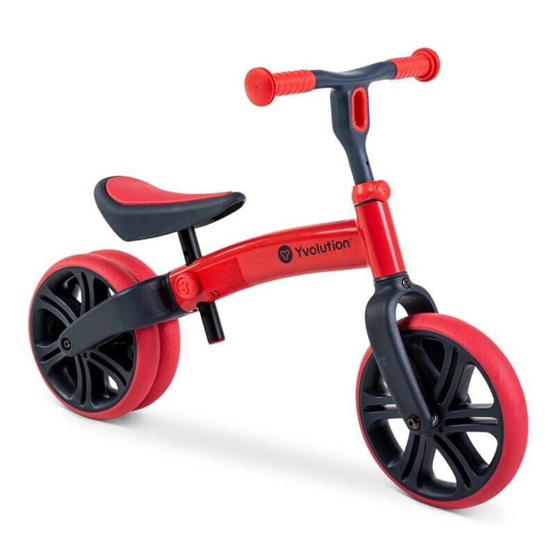 BICICLETA EQUILIBRIO SIN PEDALES PARA NIÑOS YVOLUTION YVELO JUNIOR AZUL