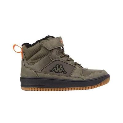Kappa Unisex Kinder Sneaker Winterschuh gefüttert Stylecode 260991K 3111 grün