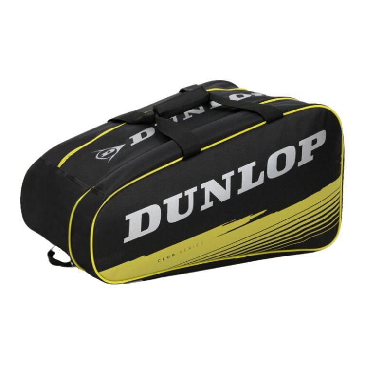 Dunlop Padeltas Paletero Club Zwart Geel Zilver 2/3