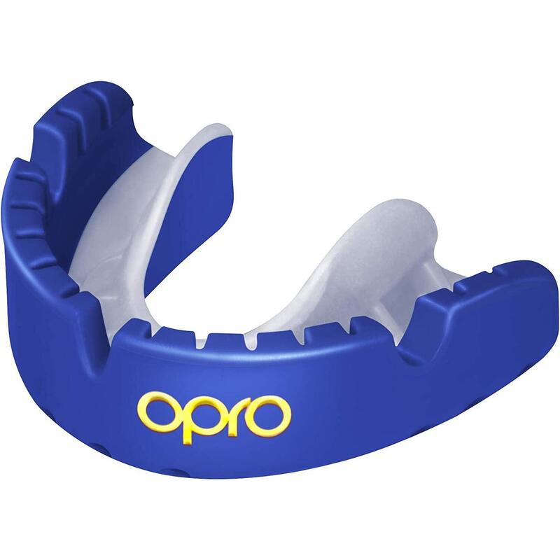 Adult (Age 10 to Adult) Gold Level Mouth Guard - Blue