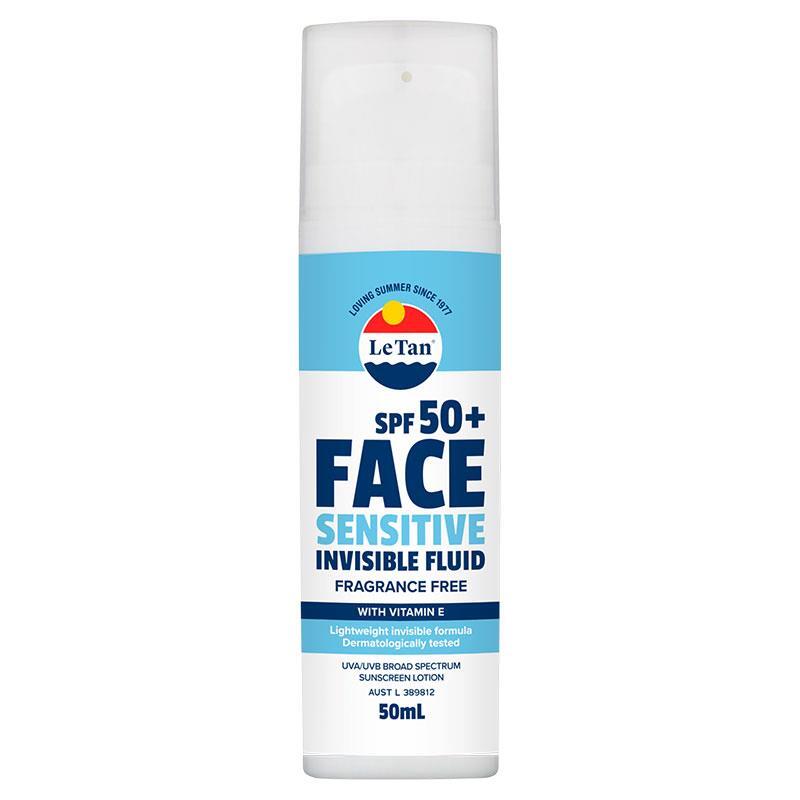 Sensitive Face SPF50+ Invisible Fluid