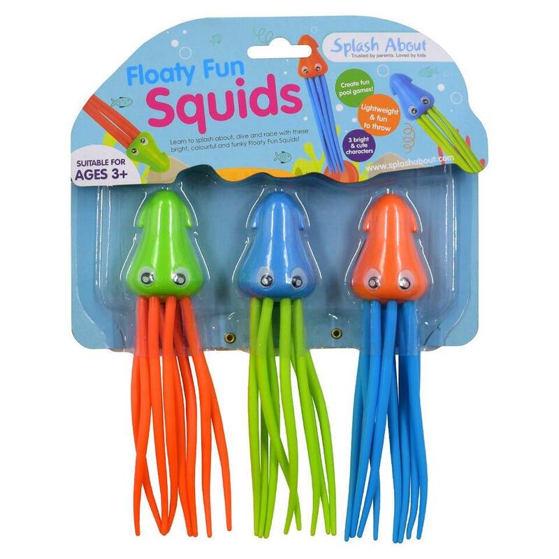 Squid Dive Toys (pack of 3)