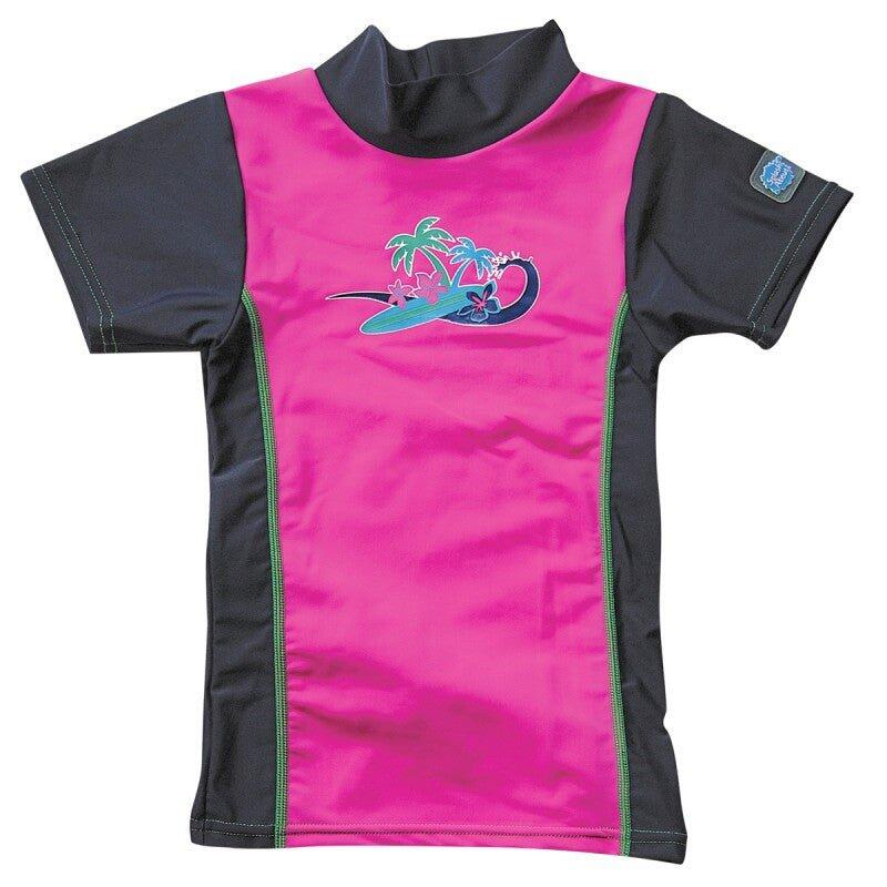 Kids' UV protection Swim Rash Top - Surf Pink