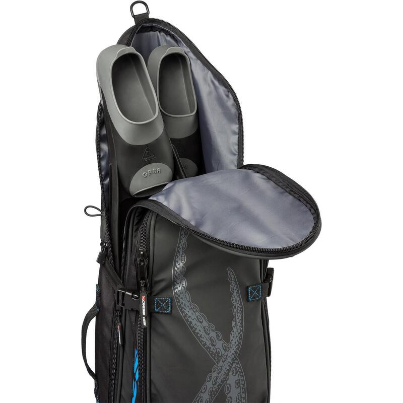 Piovra Xl Bag Long blade Fins Backpack with Water Repellant Treatment 90L