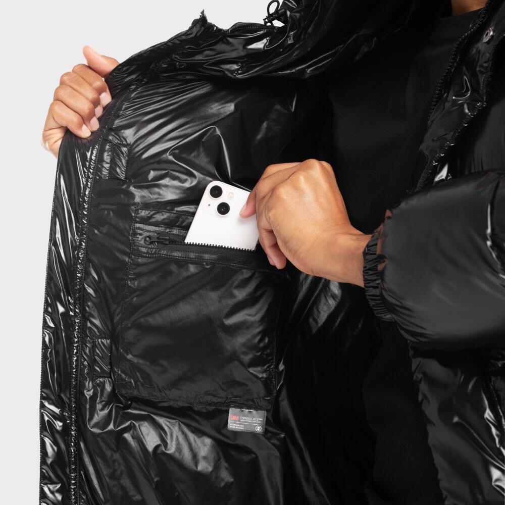 Herren Lifestyle steppjacken Barent SIROKO Schwarz 4/7