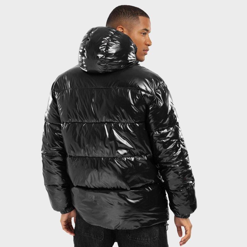 Heren Lifestyle puffer jack Barent SIROKO Zwart