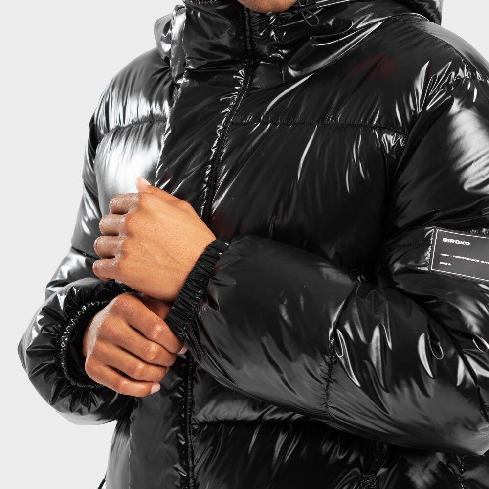 Herren Lifestyle steppjacken Barent SIROKO Schwarz 3/7