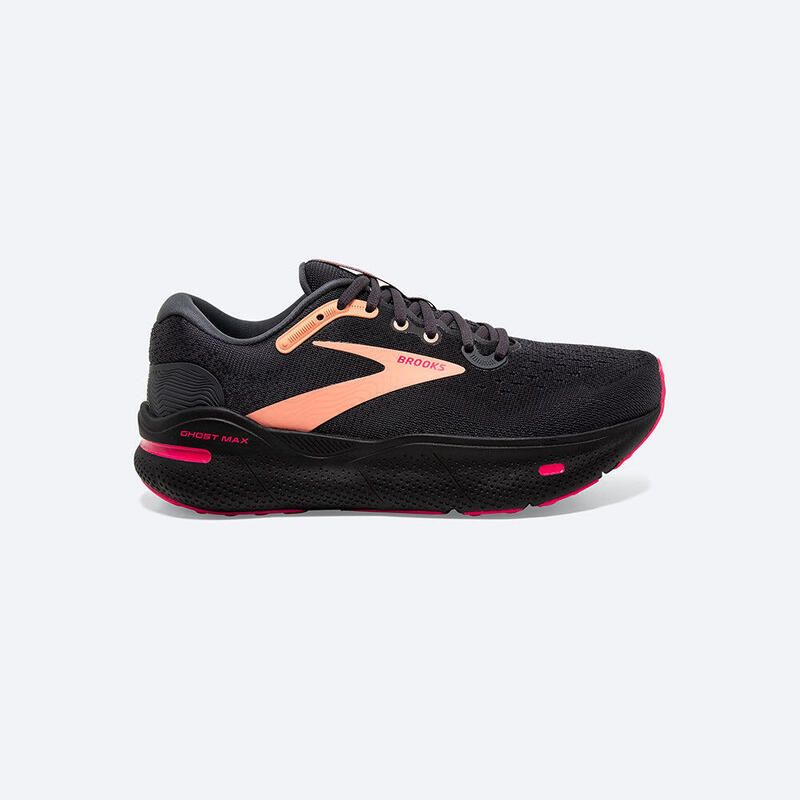 Ghost Max Women Road Running Shoes - Black x Pink