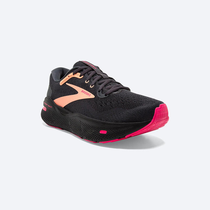 Ghost Max Women Road Running Shoes - Black x Pink