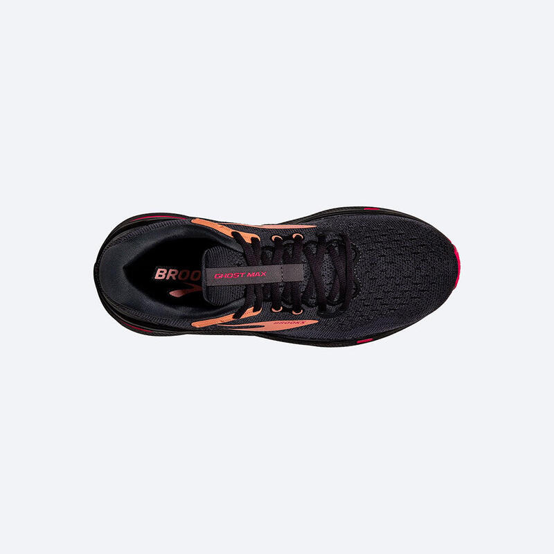 Ghost Max Women Road Running Shoes - Black/Pink