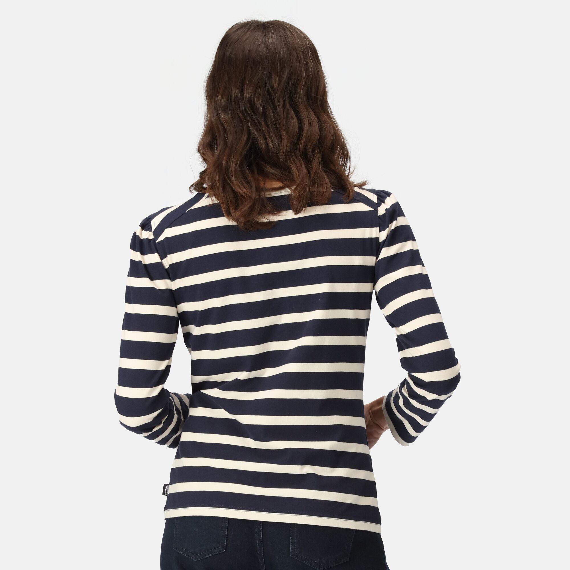Federica Women's Striped Walking T-Shirt 2/5
