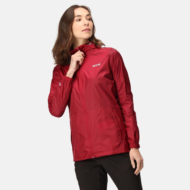 Veste de randonnée imperméable pliable femme Pack It III