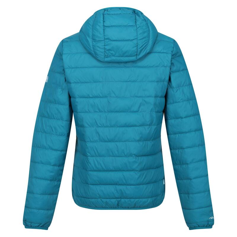 Dames Hillpack Puffer Jacket (Gulfstream/Zee Haze)