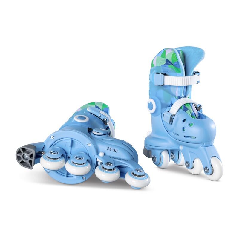 PATINES AJUSTABLES Y EVOLUTIVOS TWISTA T.30-34 PARA NIÑOS YVOLUTION AZUL 4/6