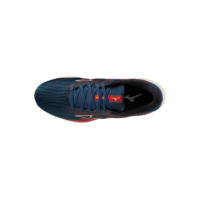 Wave Rider 27 Men Road Running Shoes - Navy/Red