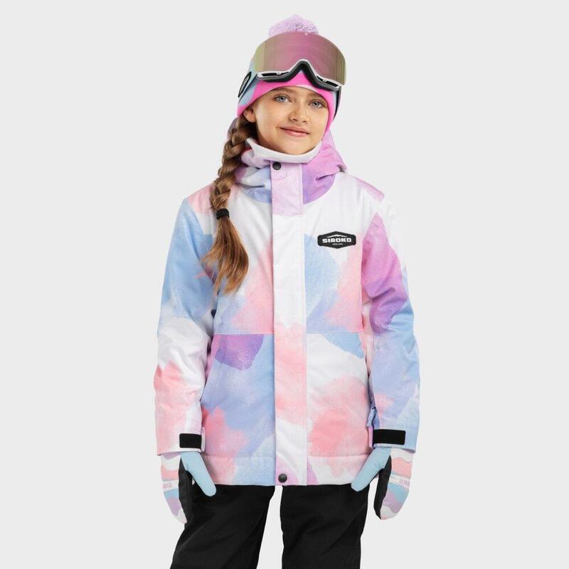 Kinderen Wintersport Meisjes snowboardjas Dreamy-G SIROKO Multicolor