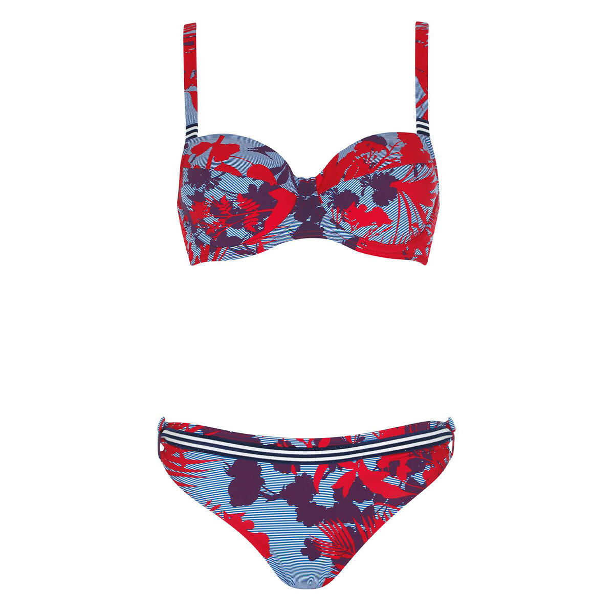 Sunflair - Maillot De Bain Ensemble Bikini Femme - De Natation Basic - Maillot De Bain 2 Pièces (bikini) - Multicolore - 85c - Decathlon