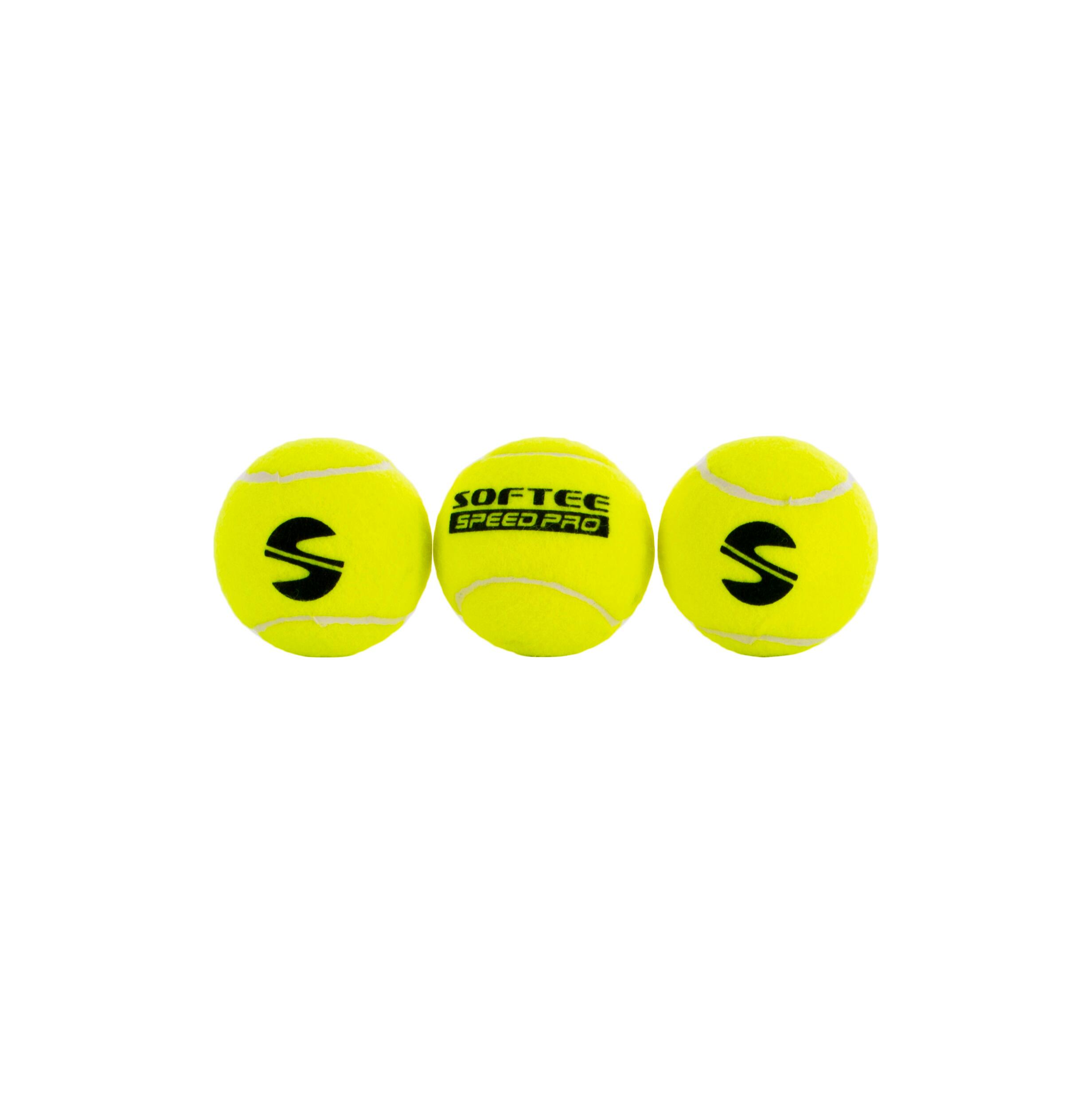 Softee Balles de Padel Pressurisées Professionnelles - Tube de 3 Balles 3/3