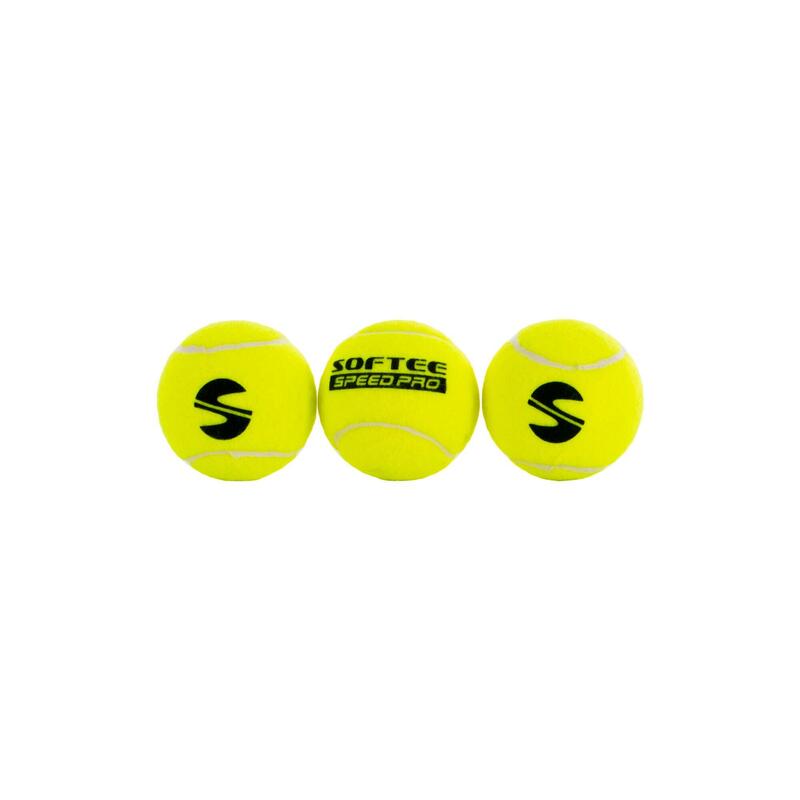 Softee Drukloze Professionele Padelballen - Buis met 3 ballen
