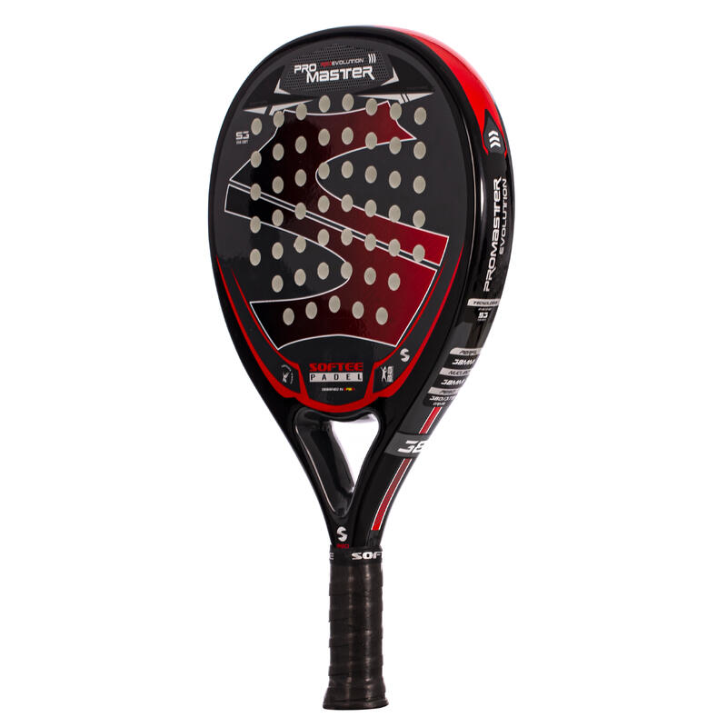 Pala Padel Softee Pro Master Evolution Red