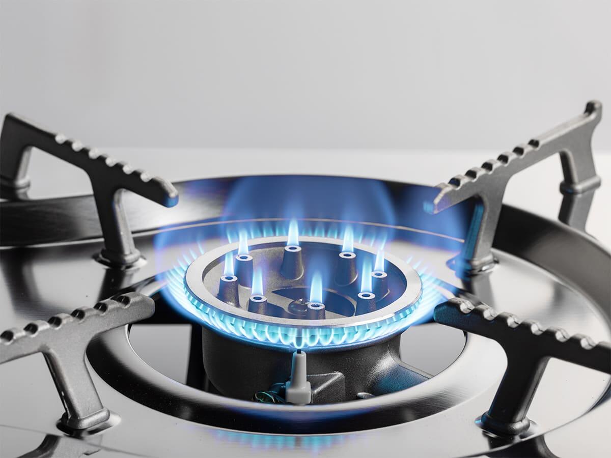Gaskocher Brann - robuster Campingkocher für Gaskartuschen - 2-flammig 6/8