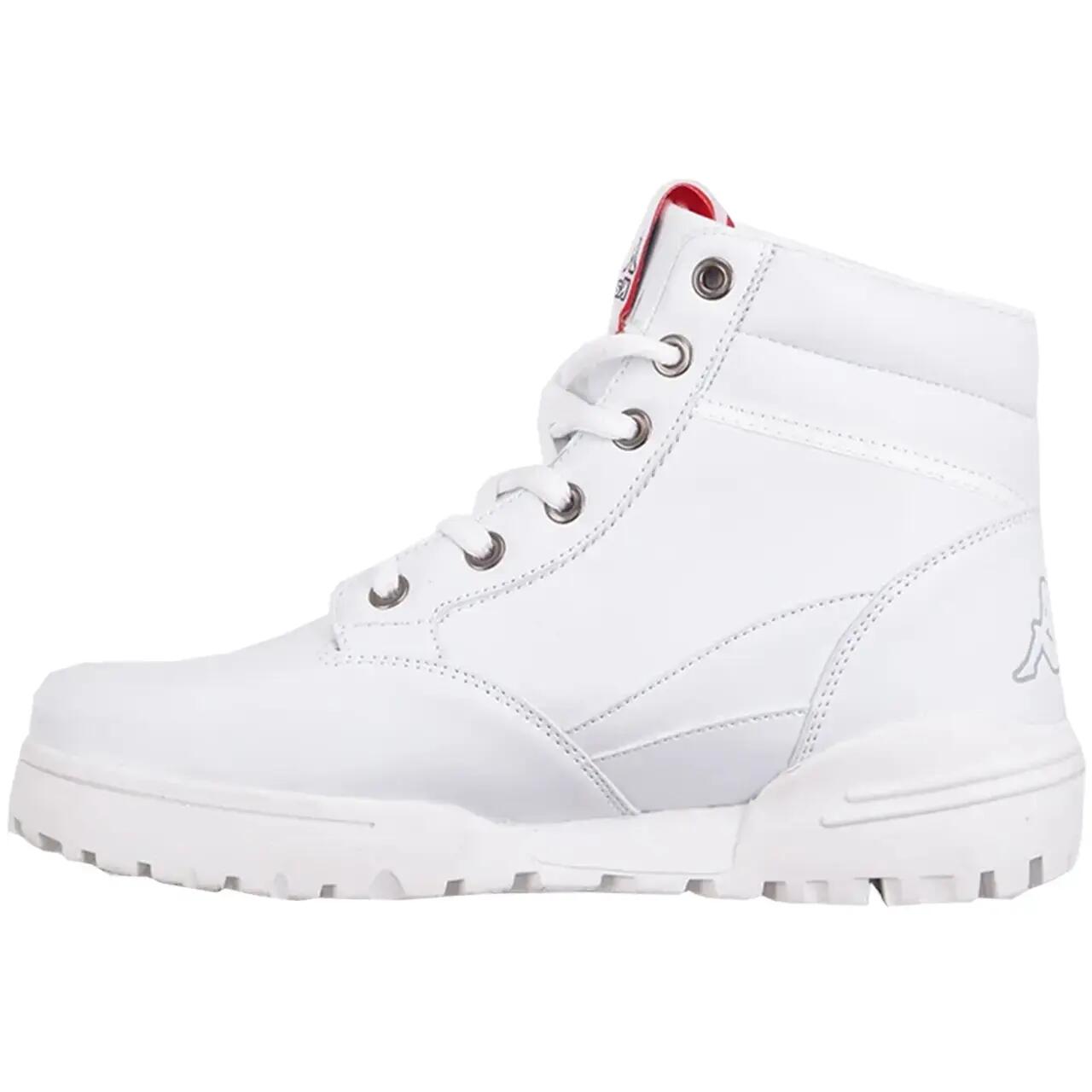Kappa Unisex High Top Hoher Sneaker Schuhe Stylecode 242779 1010 weiss 3/7