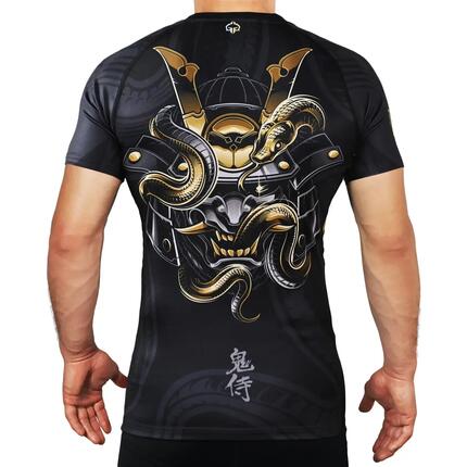 rashguard de sport pour hommes Ground Game ONI Samurai