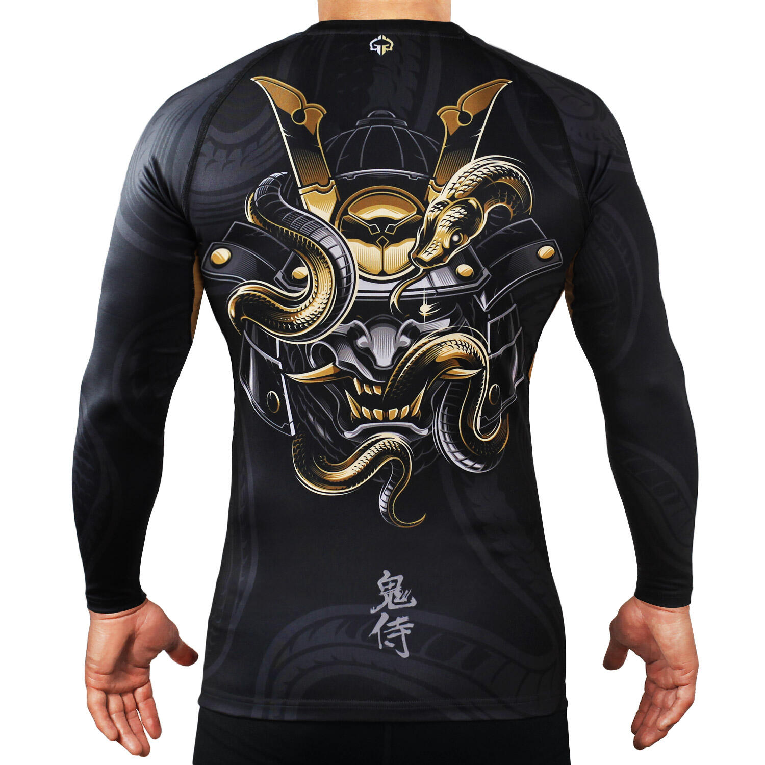GROUND GAME Rashguard Terra Gioco Oni Samurai