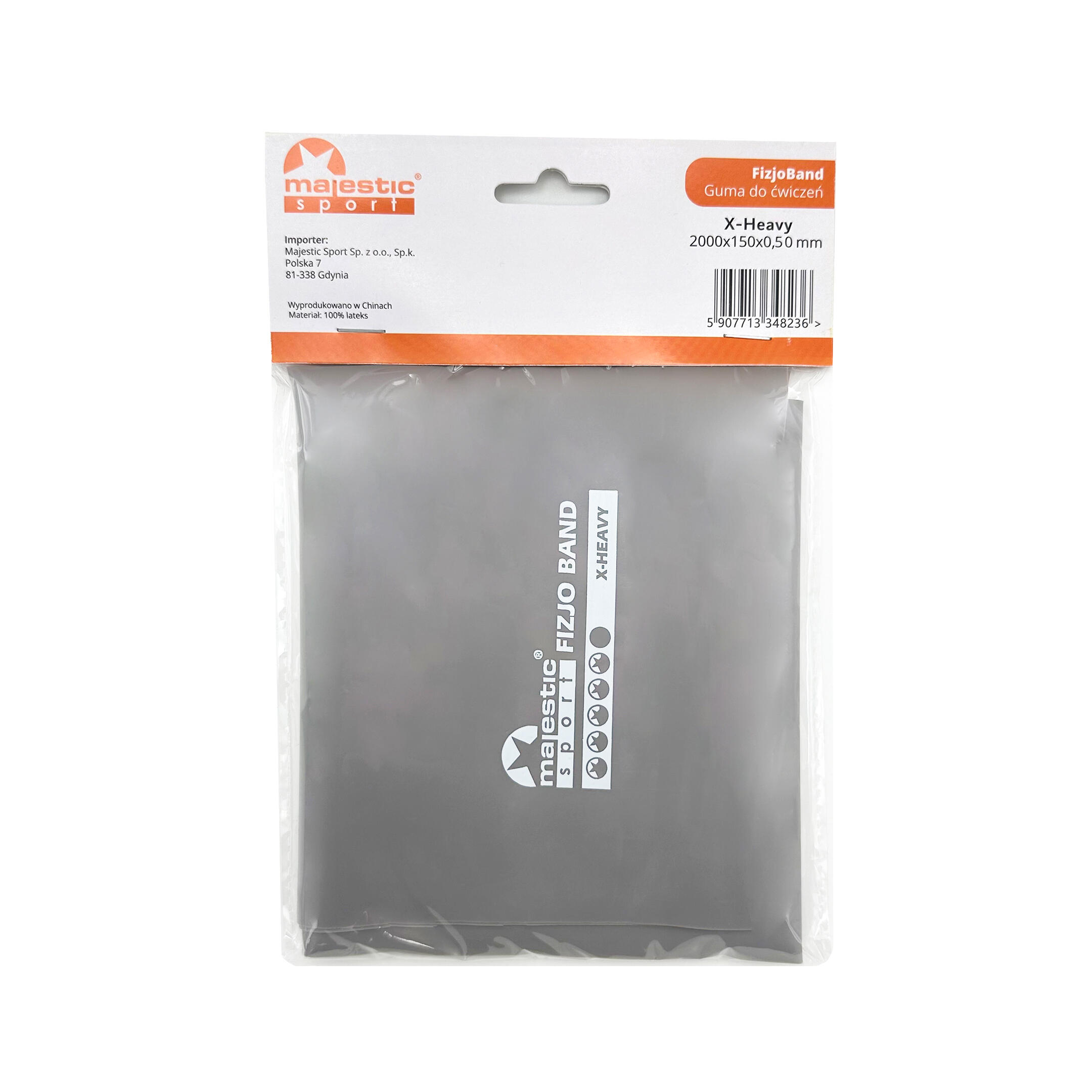 Guma do rehabilitacji Majestic Sport FizjoBand X-HEAVY 7/7