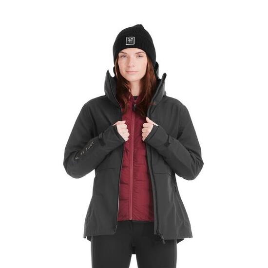 Veste imperméable à capuche femme Horse Pilot Element