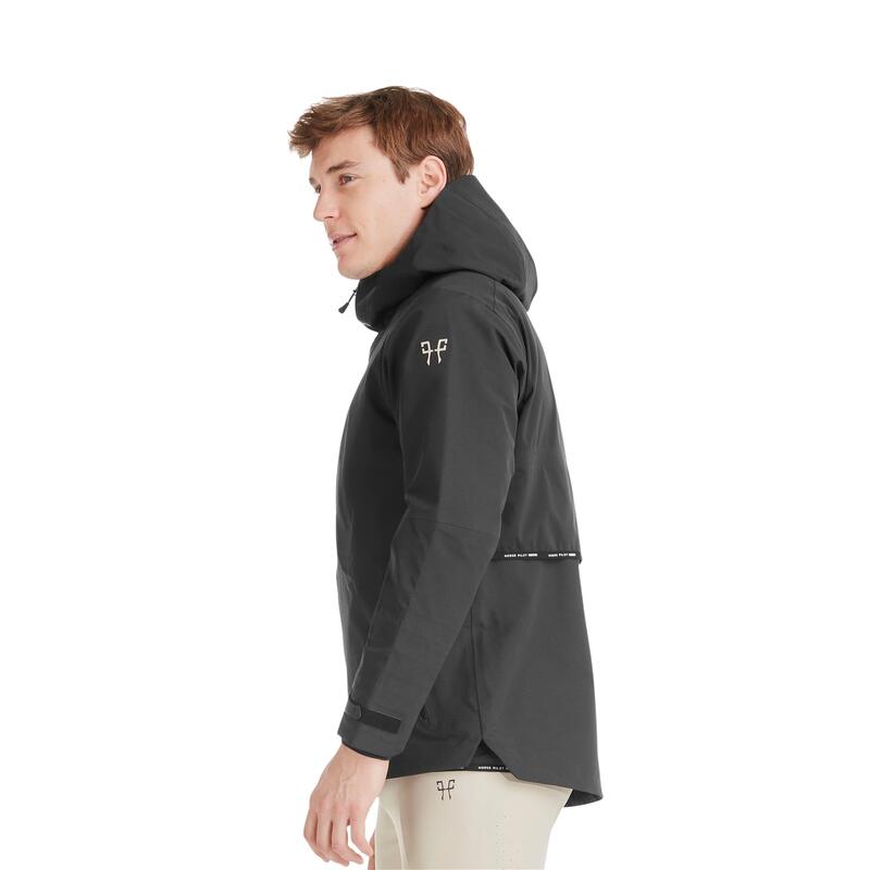 Veste imperméable à capuche Horse Pilot Element