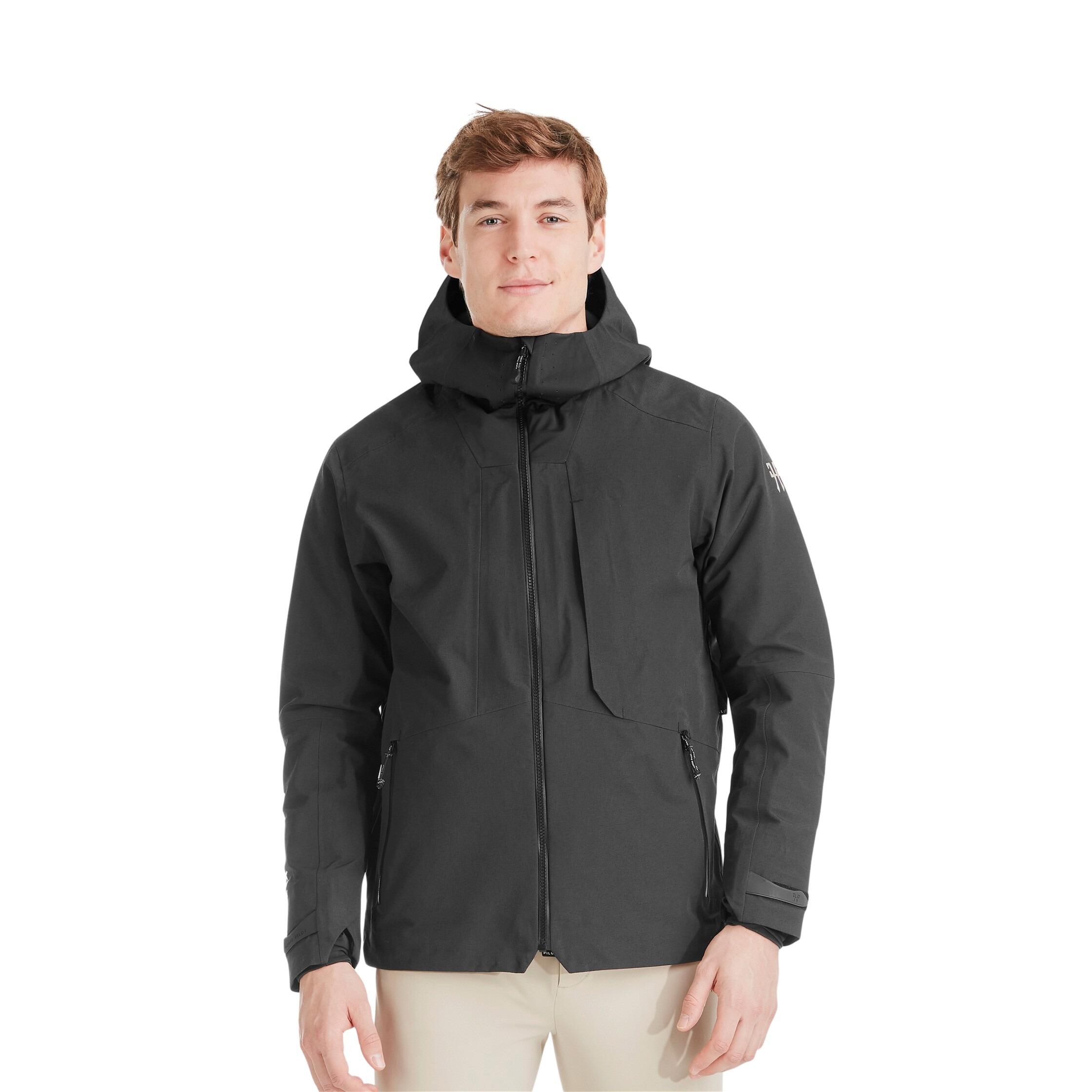 Horse Pilot - Veste Imperméable À Capuche Horse Pilot Element - Poncho - Noir - 42 M/l - Decathlon
